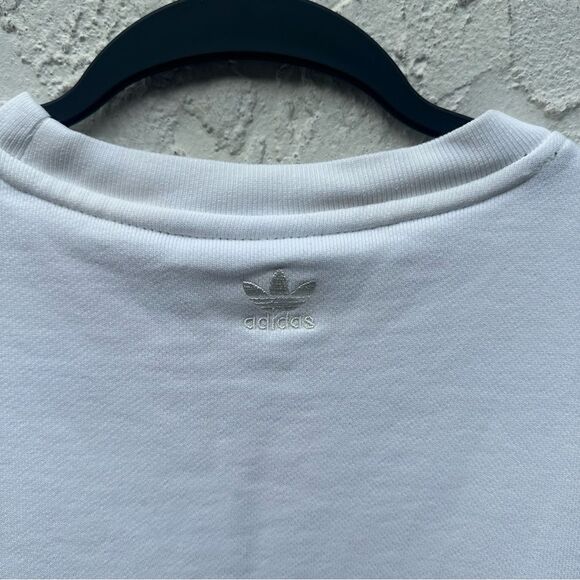 ADIDAS Pharrell Williams Sweatshirt Men Medium Humanrace Crew Neck Off White - Picture 9 of 13